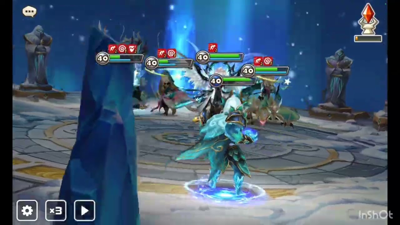 Ya que nadie ataca a cierta hora en Summoners War... Llegando a Legend jugando 30 alas de Arena 