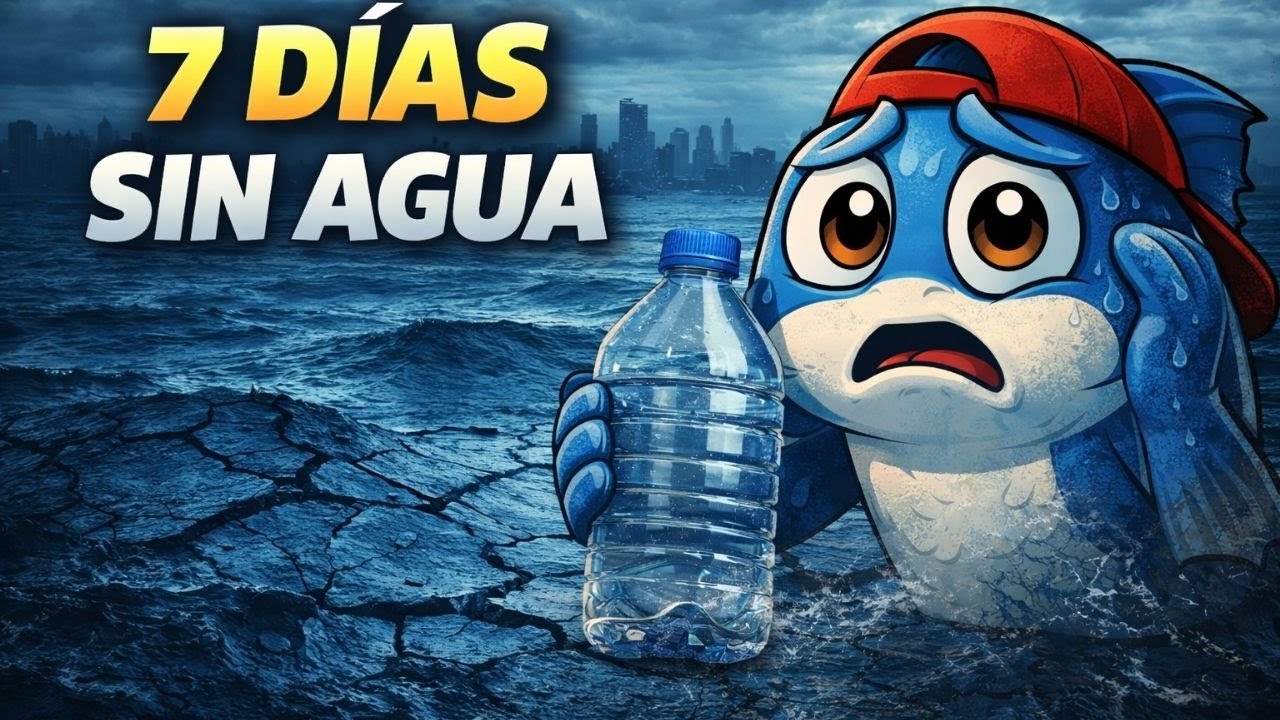 ¿QUÉ PASA SI EL AGUA POTABLE DESAPARECE POR 7 DÍAS?