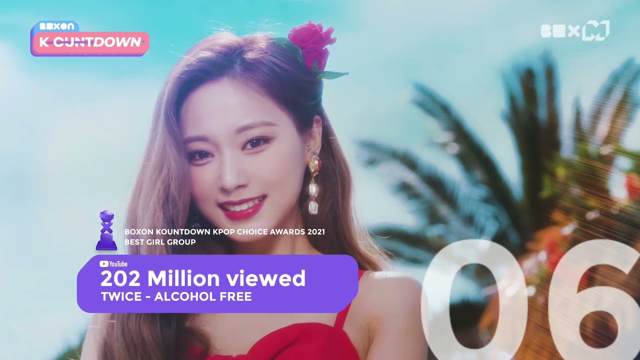 BOXON KOUNTDOWN 2021 | Most viewed kpop music video 2021