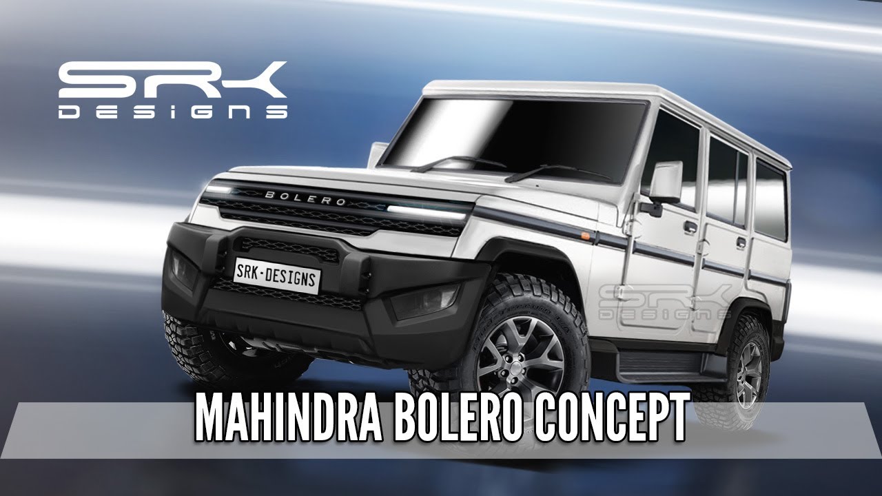 2020 Mahindra Bolero Modified Concept - Rendering | SRK Designs