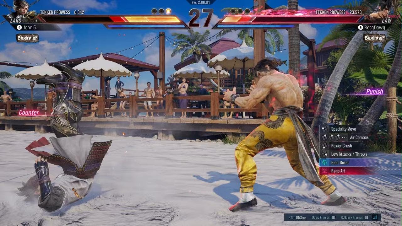 TEKKEN8 First online rank session
