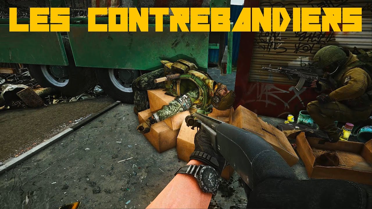 Escape from Tarkov 0.16.9 | Les contrebandiers | Gameplay fr