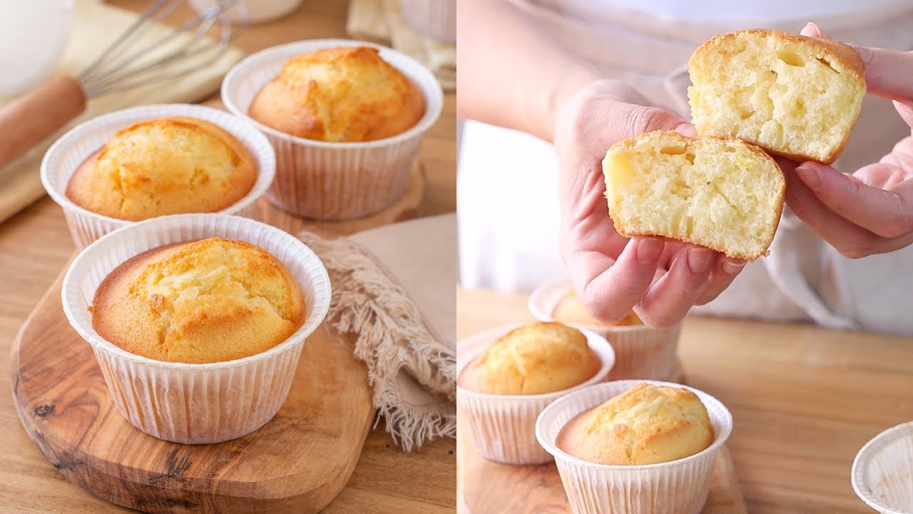I miei MUFFIN soffici in Friggitrice ad Aria 🧁 Polvere di Riso