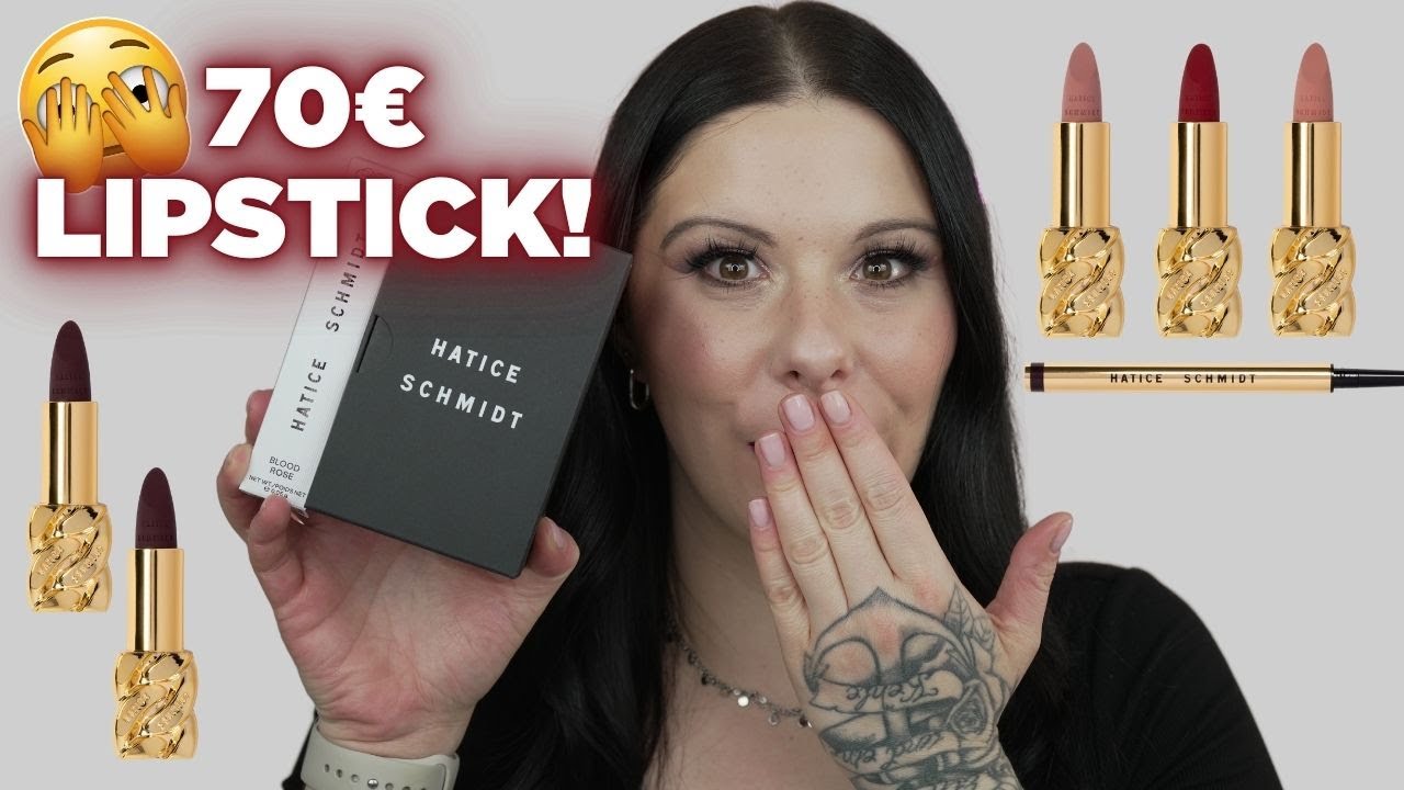 Hatice Schmidt Lippenstift💄THE GIFT NEW LEVEL MATTE LIPSTICK & Liner Test