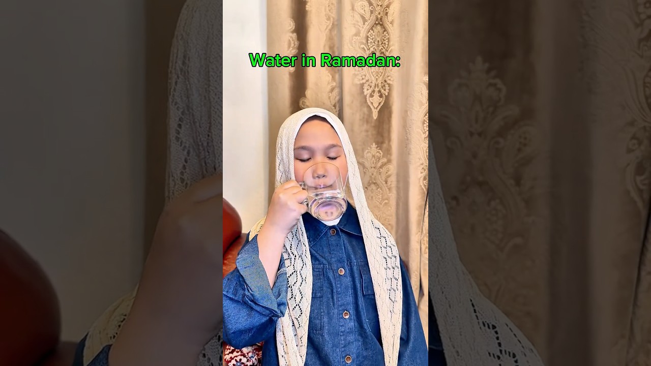 Water in Ramada #shorts #ramadan #water
