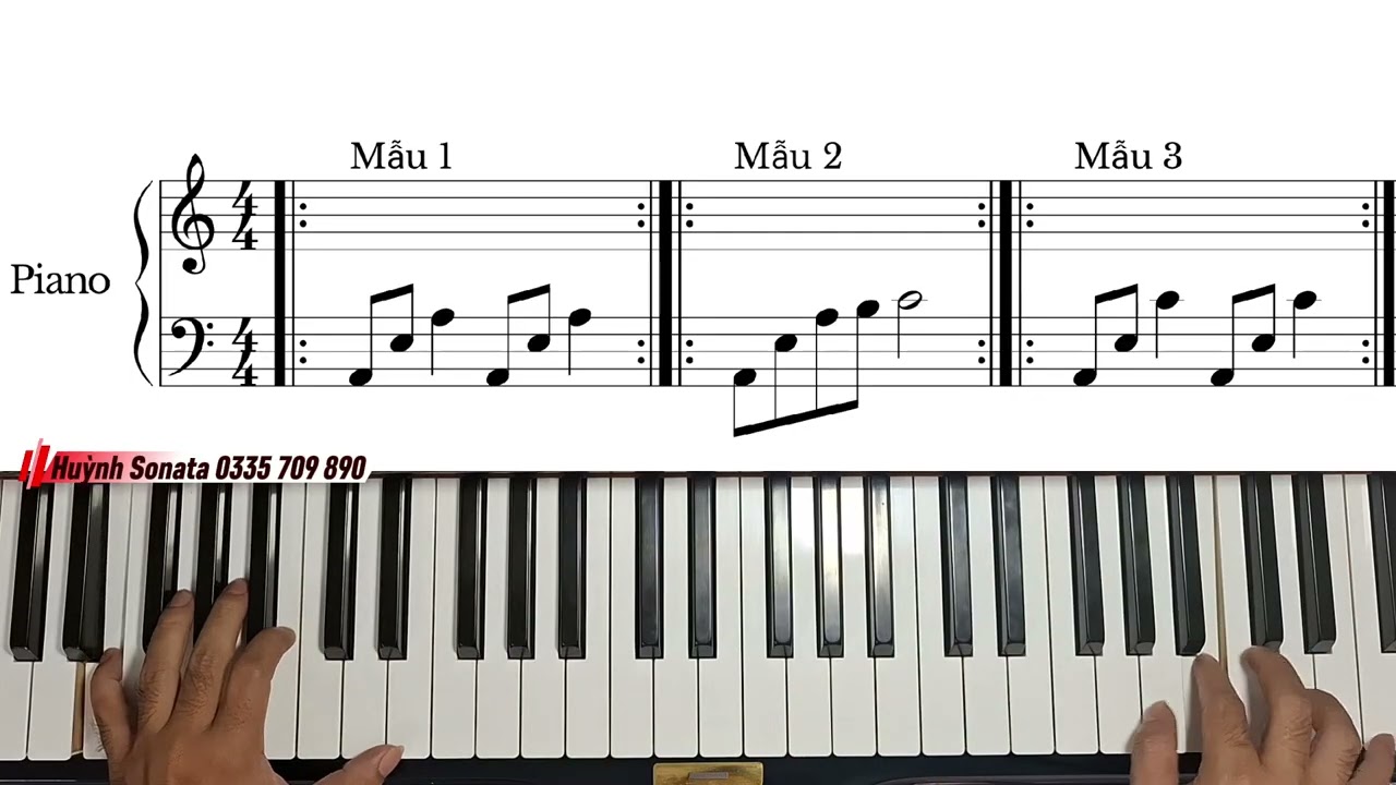 Đệm Ballad piano tay trái