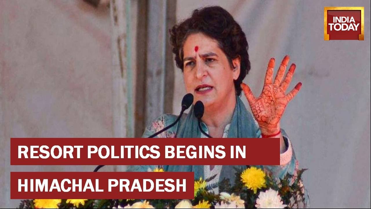 Congress Readies Charter Plane To Fly Out Himachal MLAs To Raipur | Himachal Results Today