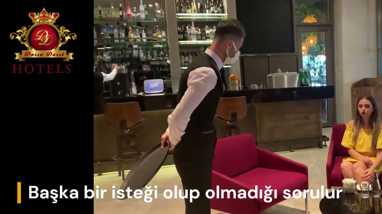 Lobby Bar Servisi İçecek Servisi Pratik Eğitimi Sesli