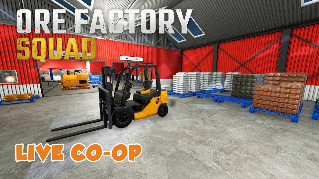 Going Deeper For Bigger Profits. | Ore Factory Squad Live Co-Op