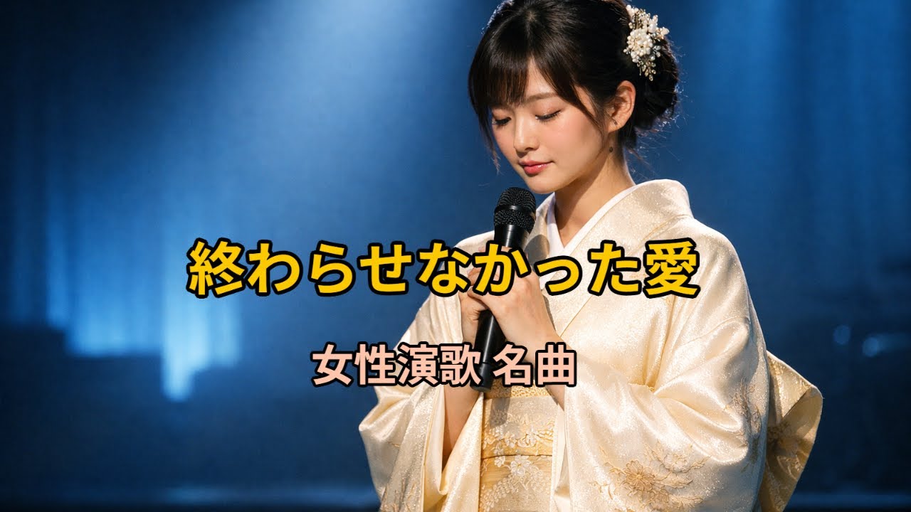 まだ胸に残る愛を歌う　女演歌｜切ない愛を歌う　演歌名曲集 아직 가슴에 남은 사랑을 노래하는 여자 엔카 ｜ 애절한 사랑을 노래하는 엔카 명곡 모음집