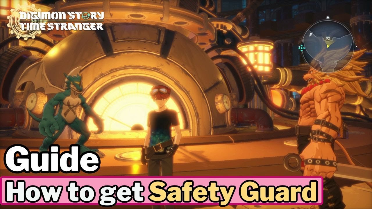 How to get Safety Guard (Digi-Egg Material) - Digimon Story: Time Stranger