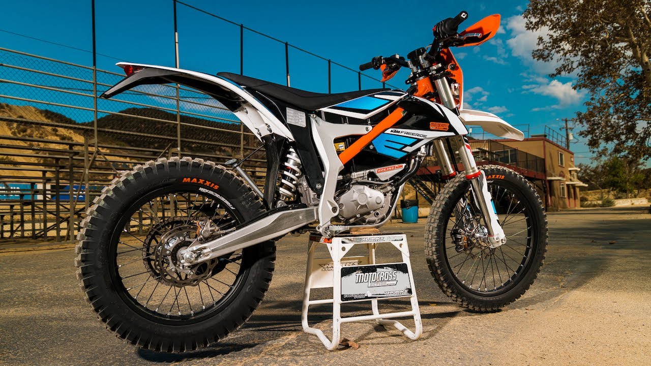 Обзор электрического внедорожного мотоцикла KTM Freeride (секретный побочный проект KTM)