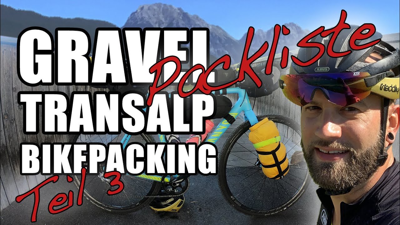 GRAVEL TRANSALP | Garmisch zum Gardasee | Taschen und Equipment | TEIL 3 | Bikepacking Alpencross
