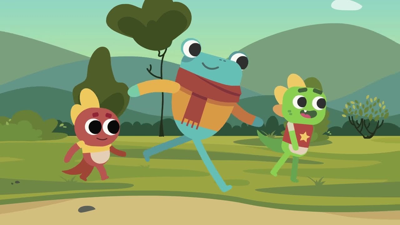 IT'S PARTY TIME! - Dinosaurs - Nursery Rhymes - Toodles Kids TV