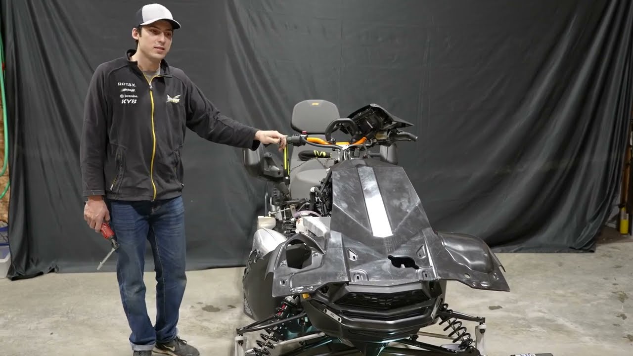 Как установить полную защиту кузова на Skidoo Expedition SE 900 Ace Turbo 2023 года