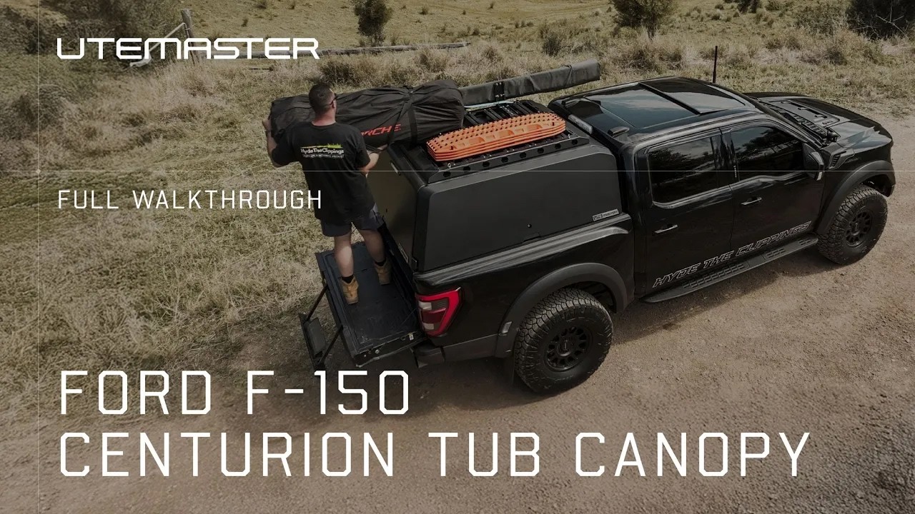 Тент Centurion для кузова Ford F-150 длиной 5 футов.