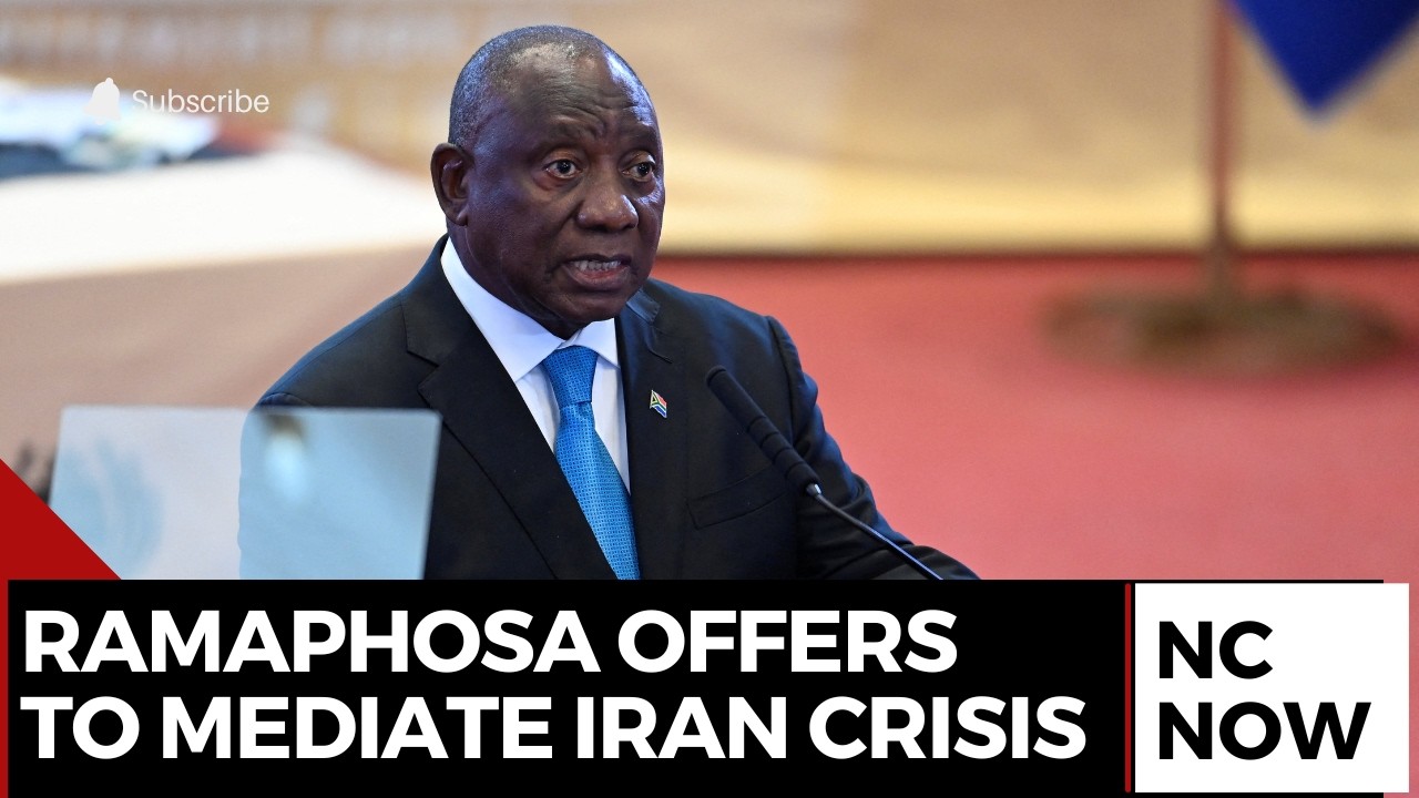 Ramaphosa Offers to Mediate Iran Crisis
