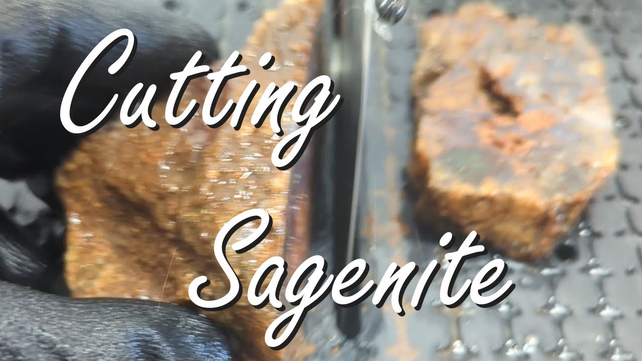 Oregon Agate: Cutting Open Sagenite
