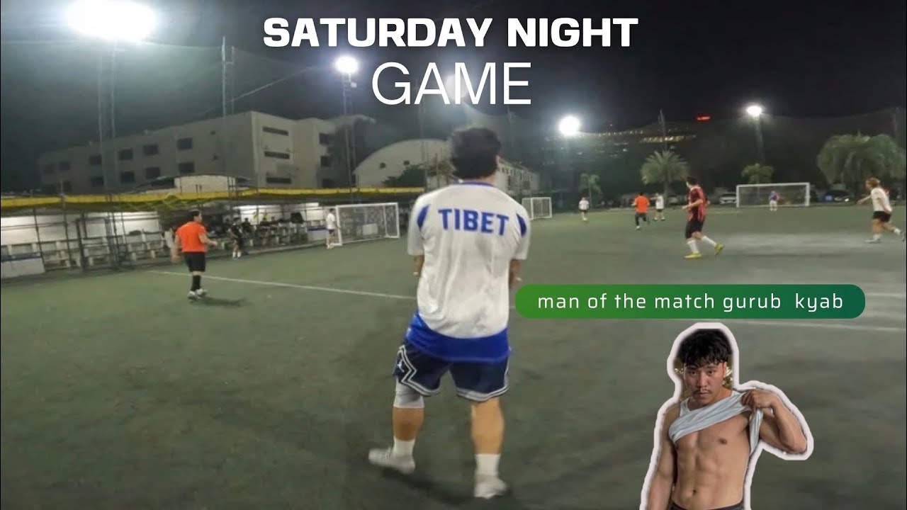 Raw Saturday Night Soccer Game | Banglore Footballers | Tibetan Vlogger | New video 