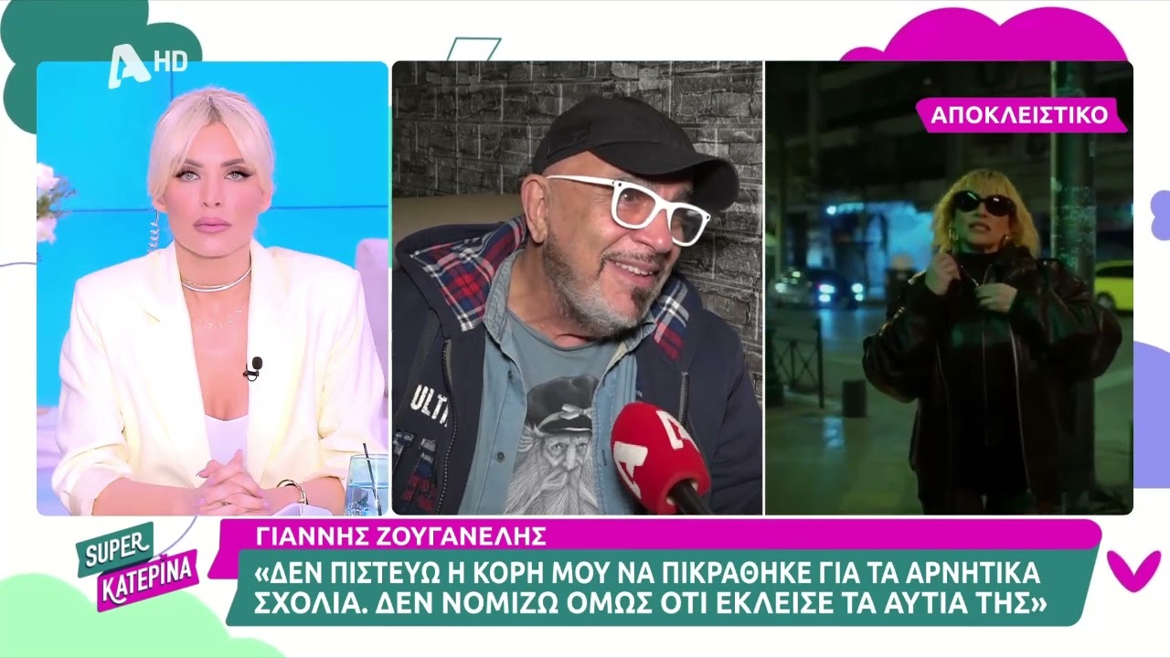 Γιάννης Ζουγανέλης: «Πάντοτε οι άνθρωποι έχουν μία διάθεση αυτοανατροπής καί ανθρωποφαγική»