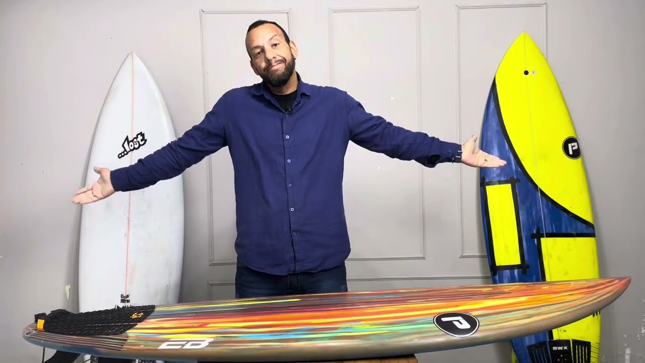 Teste de prancha de surf - qual escolher? Série Pranchas que eu uso: black eye pro ilha 6.4