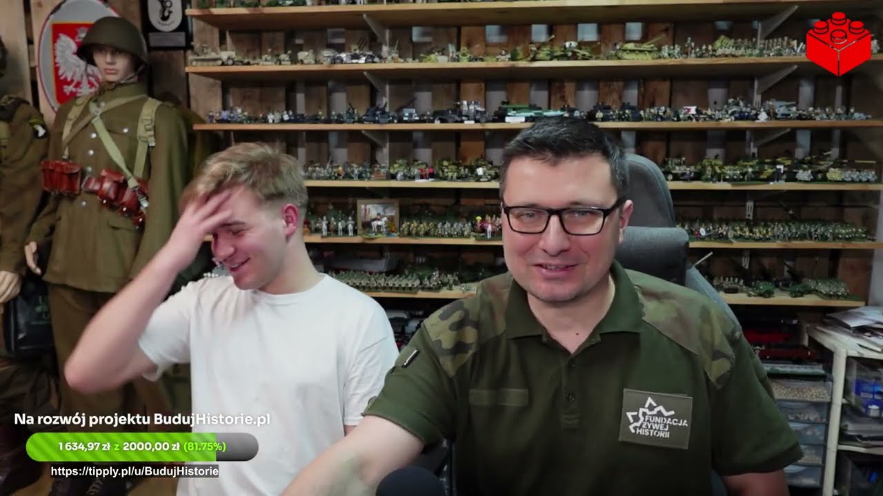BudujHistorie.pl Stream 133 - 💥WIELKA LIGA GIER HISTORYCZNYCH COBI💥KONKURS NA ŻYWO💥