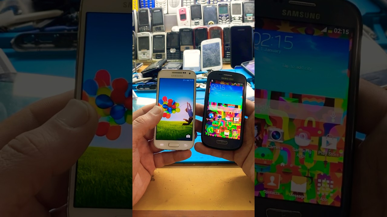Galaxy S4 mini Vs Galaxy S3 mini test 🚀 #samsung #smartphone #retro #nostalgia #tech #reels