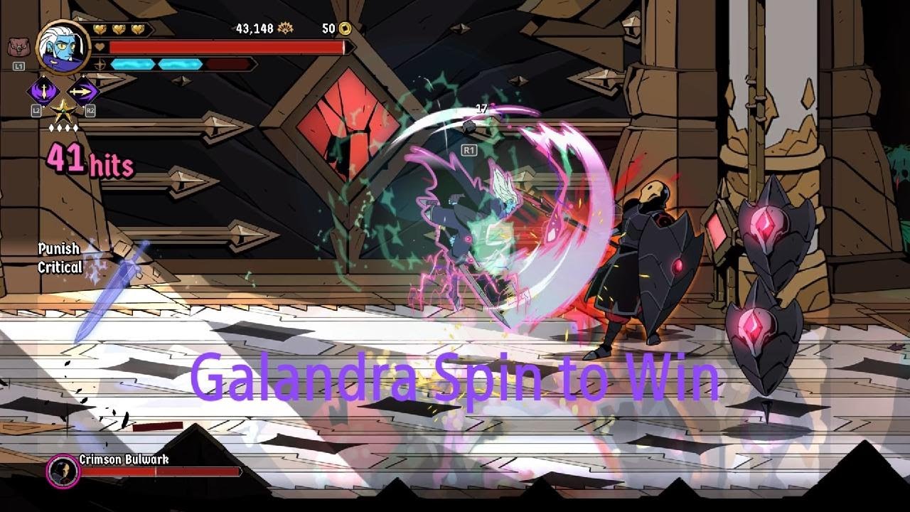 Absolum Galandra spins to victory featuring last bosses