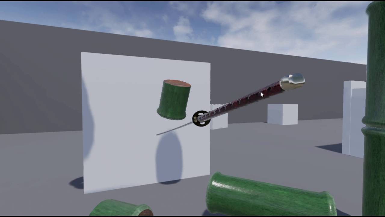 Katana - Procedural Mesh Slice in Unreal Engine 4