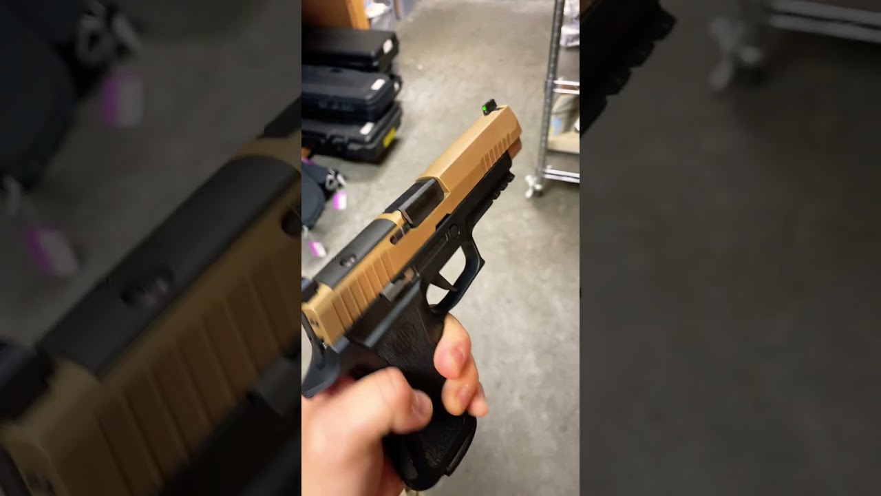 Sig Sauer P320 XVTAC #shorts #pewpew #edc #sig