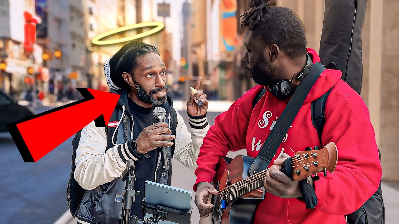 God Inspired This Random Guy To Rap...