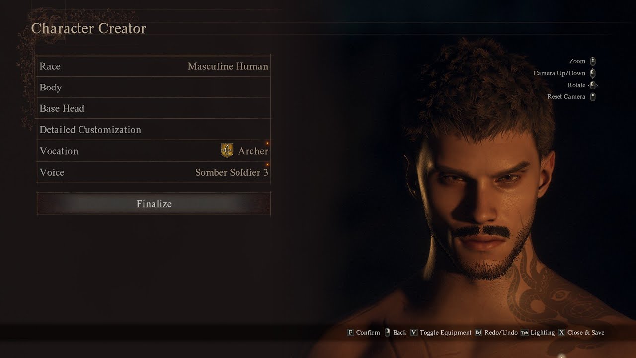Dragon's Dogma 2 MALE PAWN Character Creation