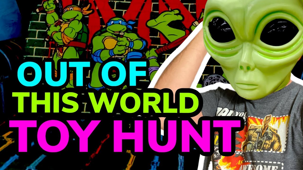 Out of This World Toy Hunt!! #toyhunt #thriftwithme #tmnt