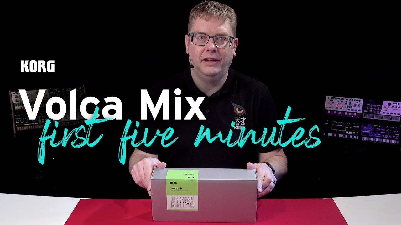 Setting up the Volca Mix - your first five minutes
