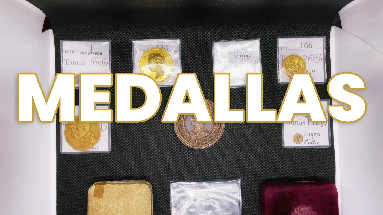 Las mejores medallas de la Colección Tomás Prieto Vol. V