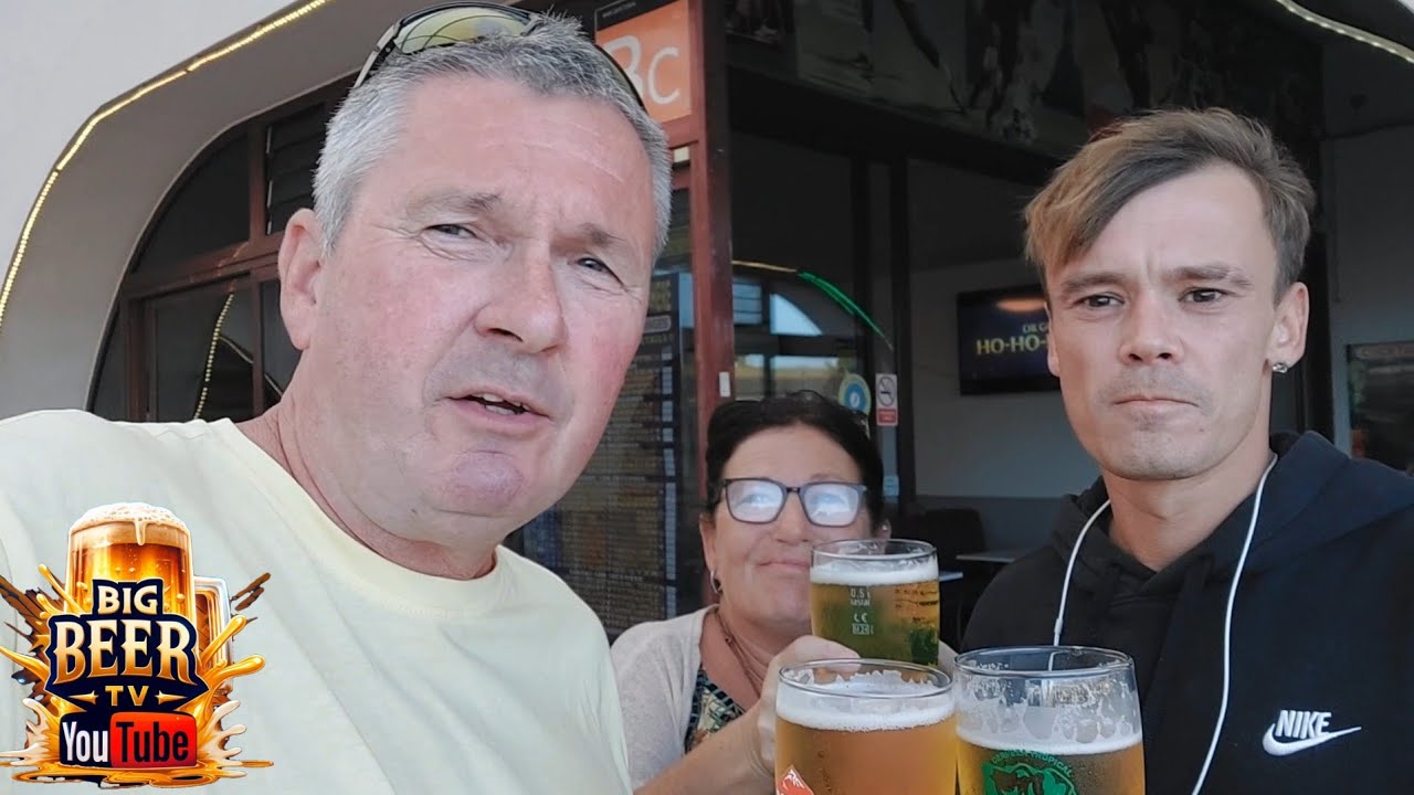 Caleta de Fuste BIG BEER TV is at Doyles Bar with Luigi 