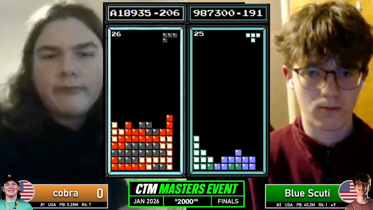 ИСТОРИЧЕСКИЙ МОМЕНТ!! Кобра, Синий Скути | ФИНАЛ | Январь 2026 | Классический Тетрис Ежемесячно