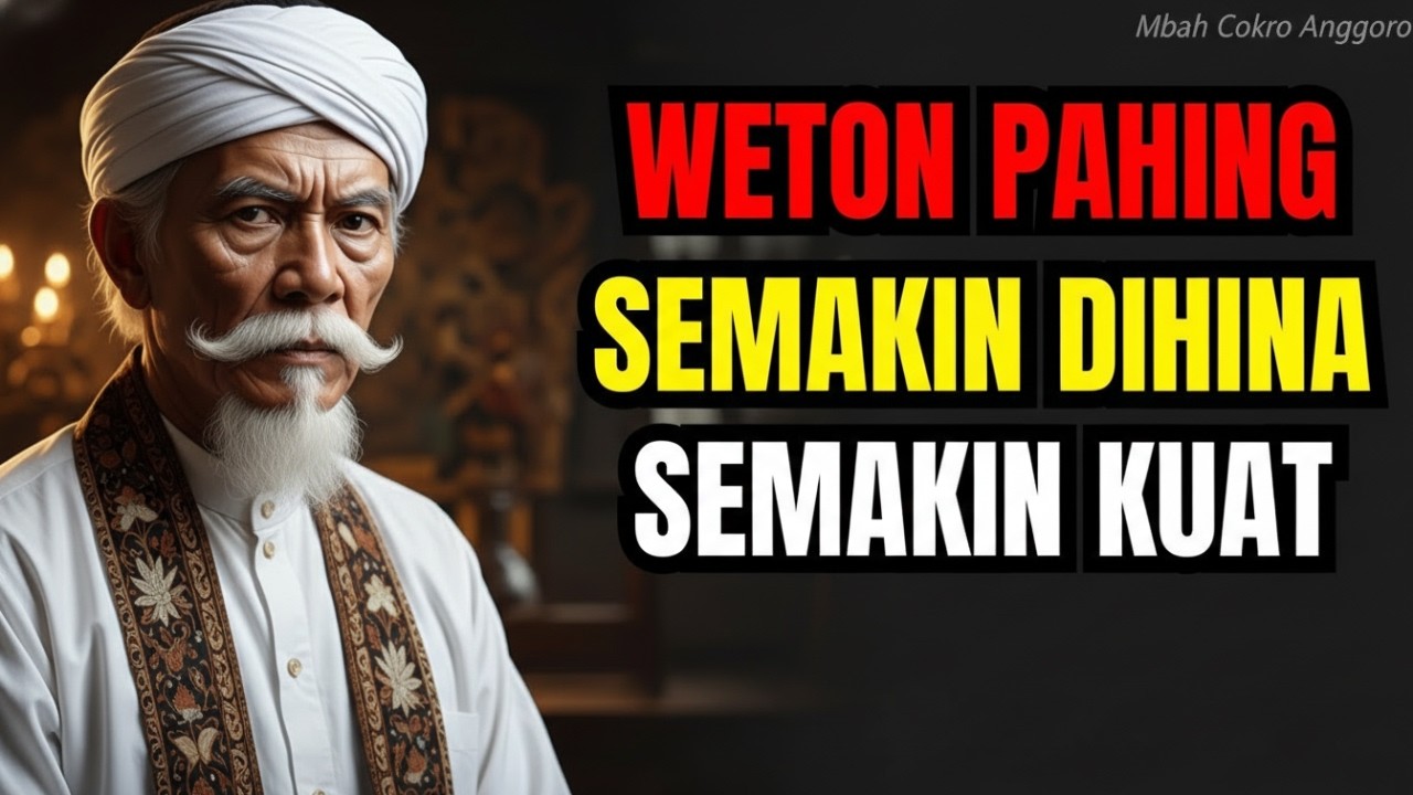 Pahing Tak Bisa Dihina! Semakin Direndahkan, Semakin Naik! Mbah Cokro Anggoro