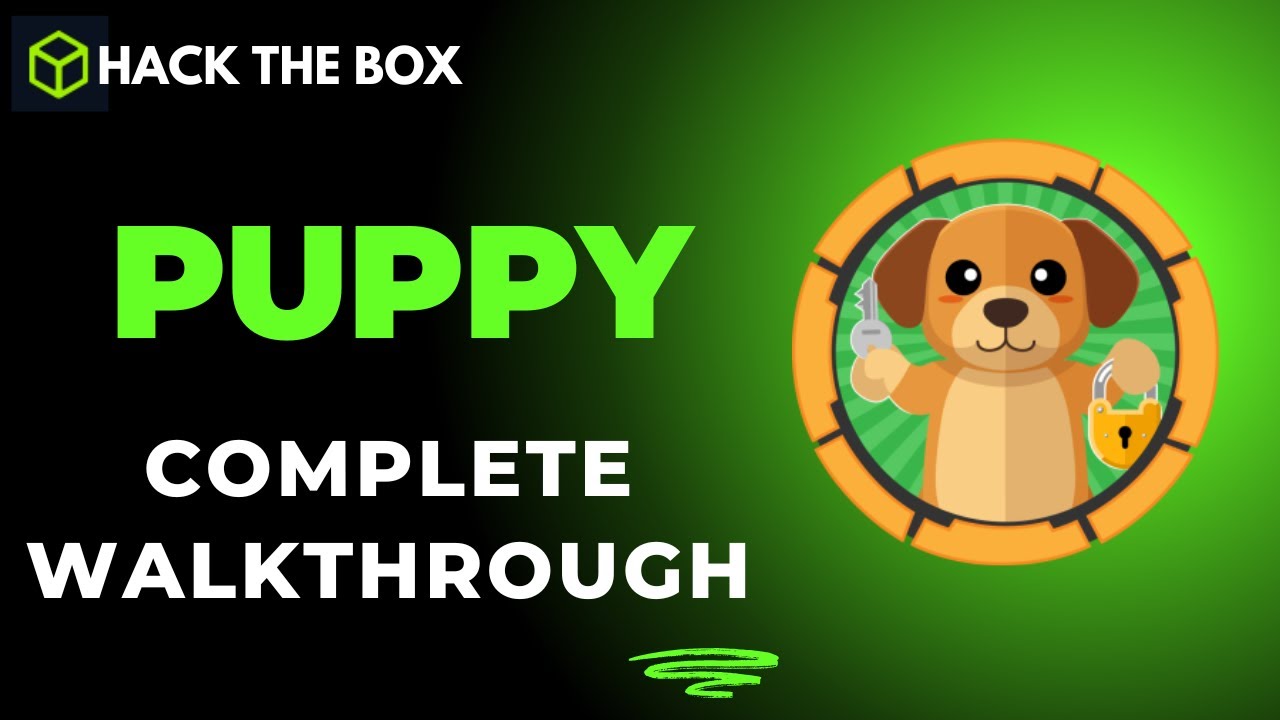 Puppy — Взломать коробку | Полное пошаговое руководство (Active Directory / DPAPI / DCSync)