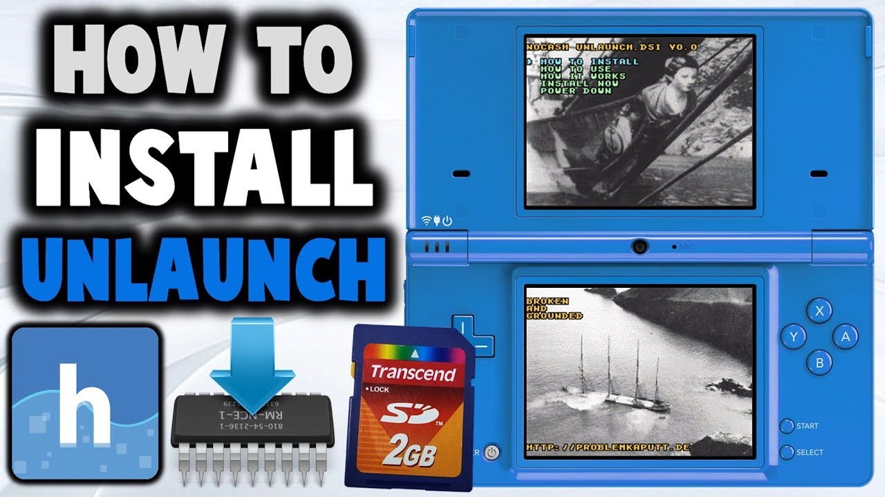 How To Install Unlaunch On Your DSi