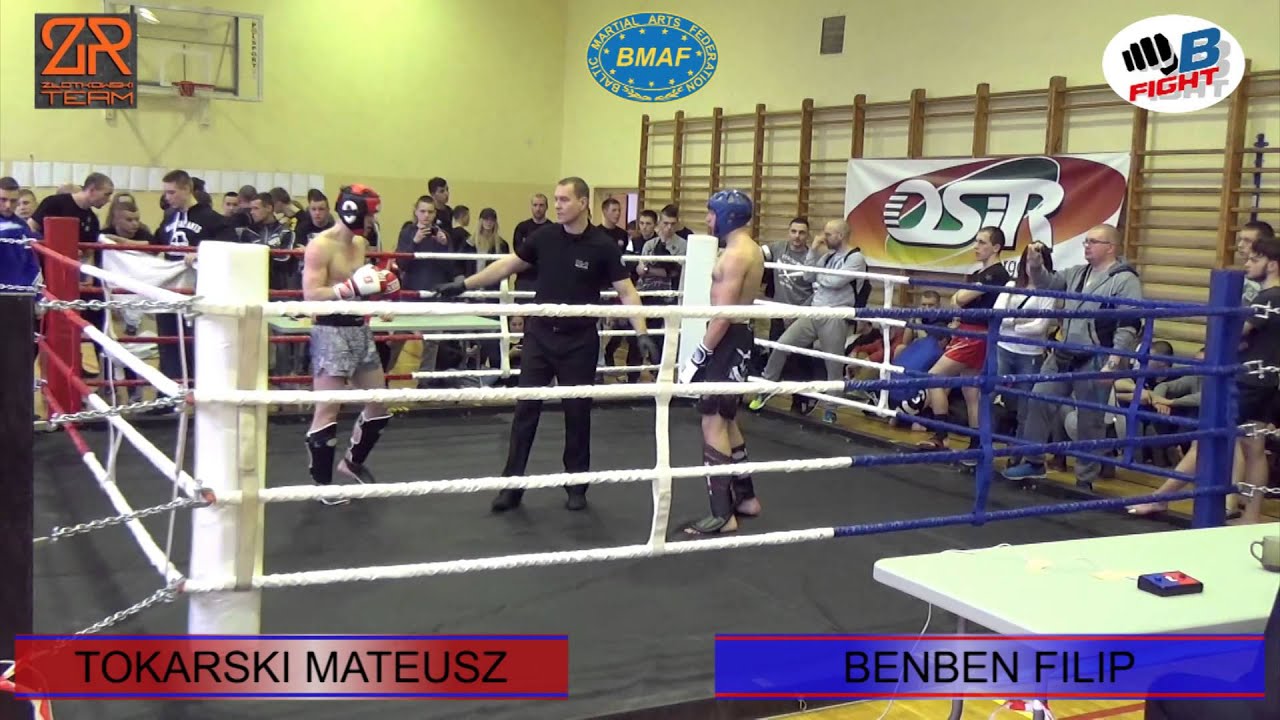 Walka 10.  TOKARSKI MATEUSZ vs BENBEN FILIP. Materiał bez komentarza.