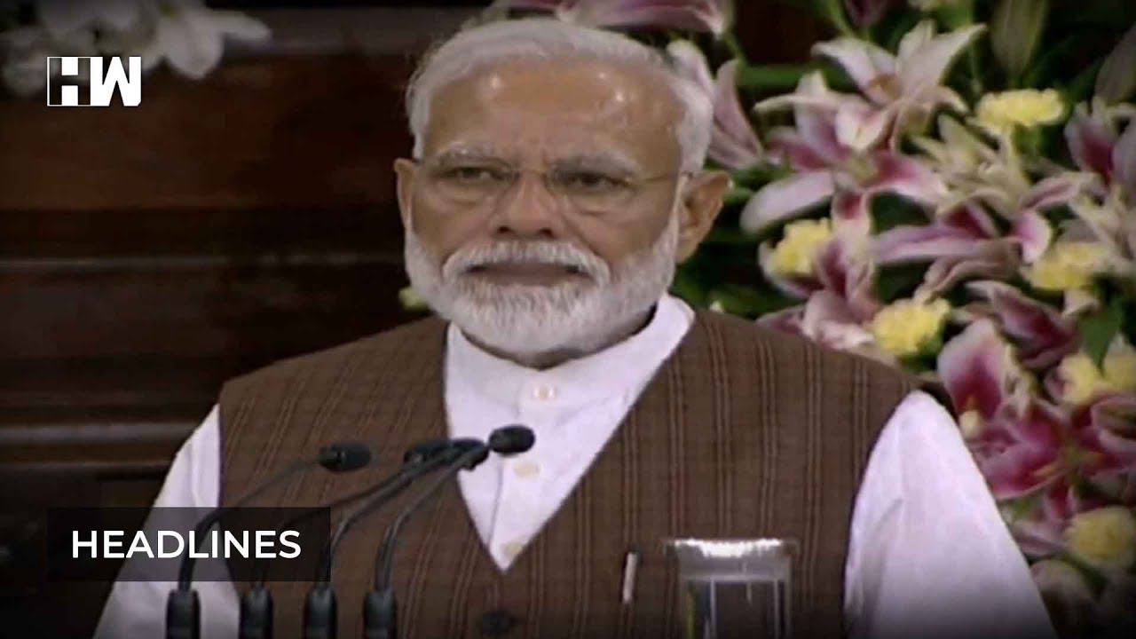 Headlines: PM Modi elected parliamentary party leader of BJP & NDA