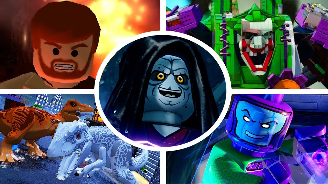 Все финальные боссы видеоигр LEGO (2005–2023 гг.)