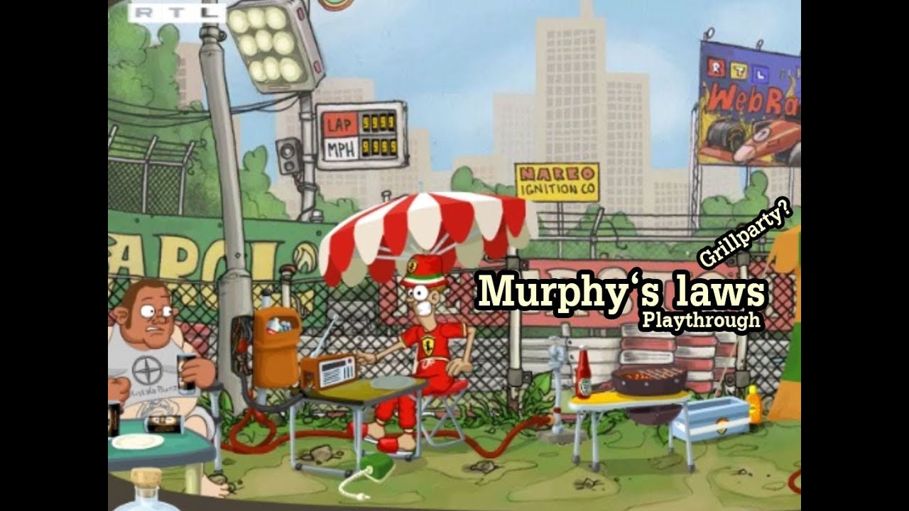 Murphy's laws: Grillparty - walkthrough