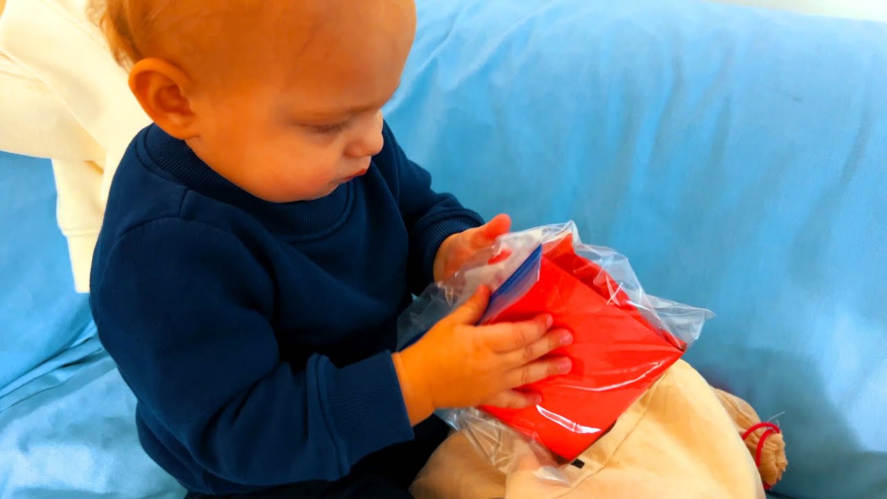 Valentine's Day! Little David's gifts