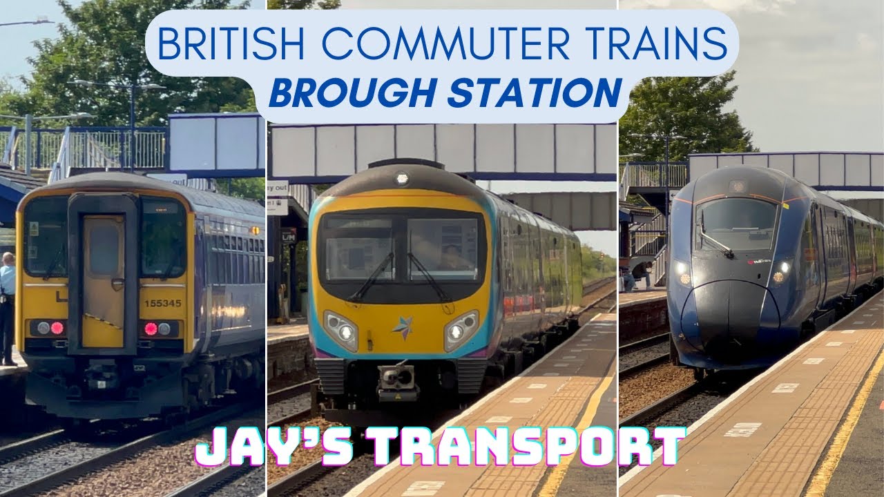 Trains at Brough (Northern, Hull Trains, Transpennine Express) 29/05/23