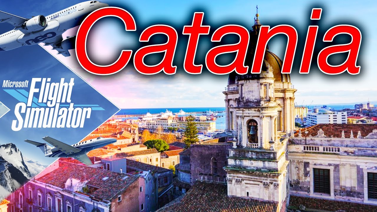 🔴4K Catania Flight | Microsoft Flight Simulator 2020 [RTX 3090]