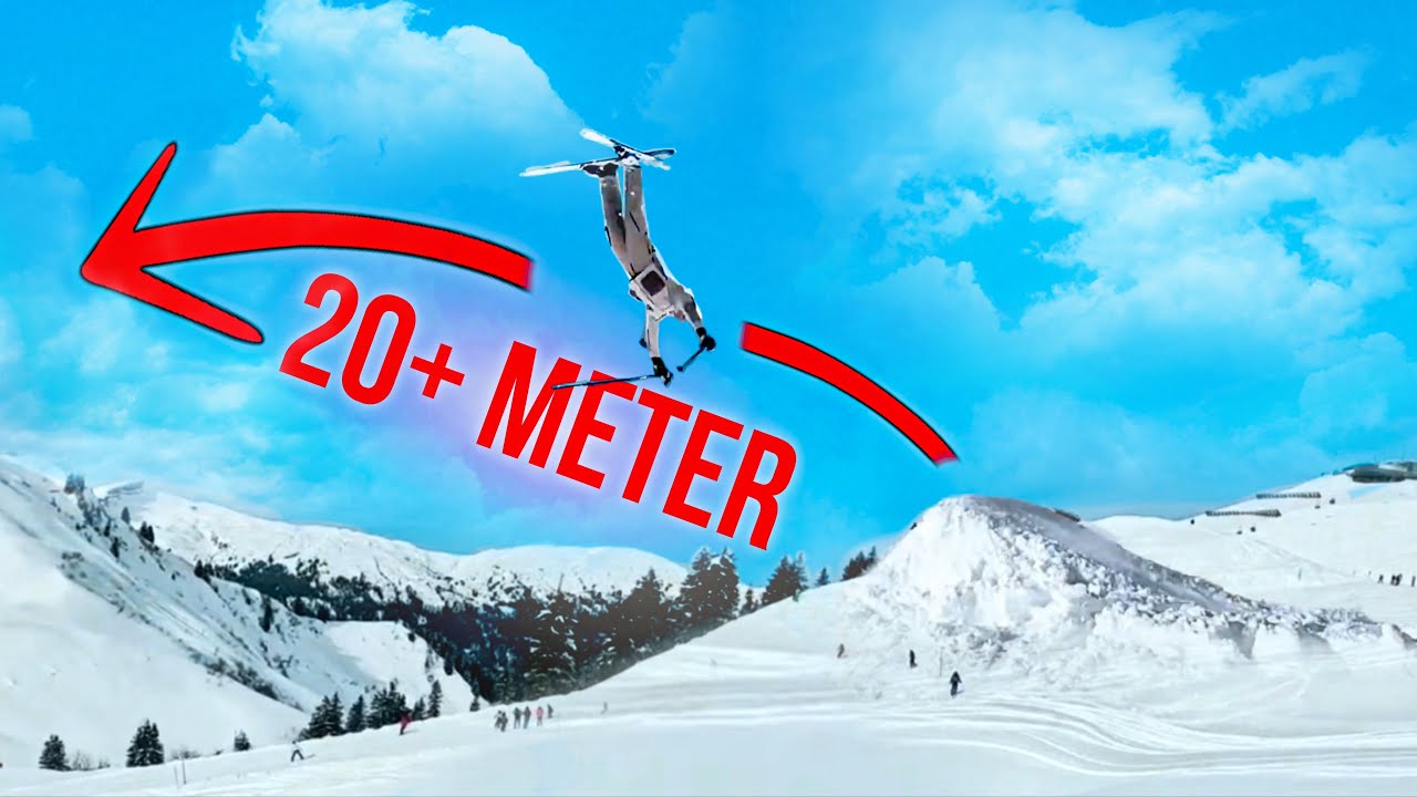 20m+ BACKFLIPS auf Ski   I Skivlog