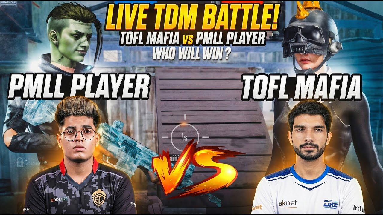 TDM Practice Matches Live! 🔴 TOFL MAFIA with PMLL Season 1 eSports Players (1v4 Special)