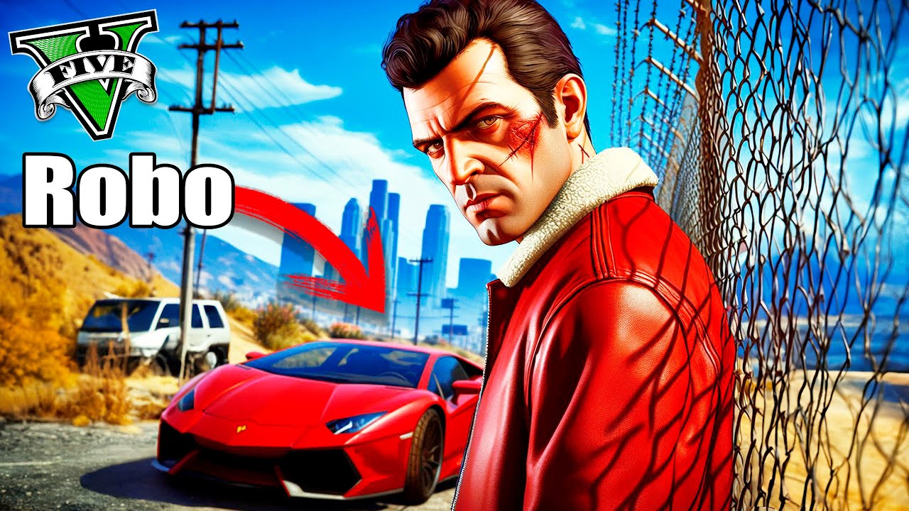 🔴 - GTA V life - ROBAMOS EL HYPER COCHE!!
